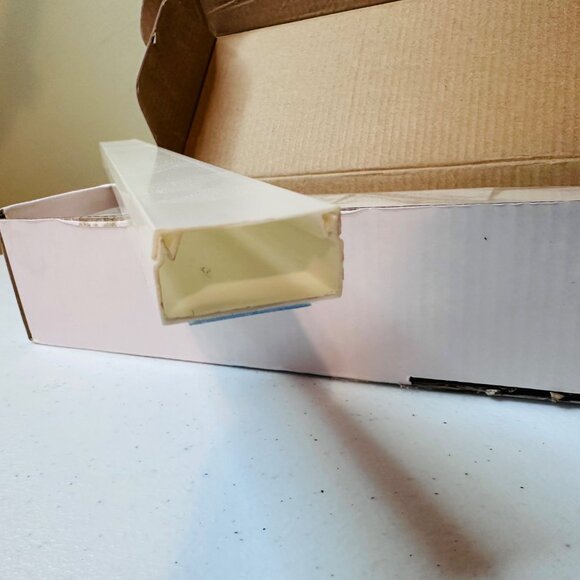 Cable Concealer Kit White Cord Cover For Wall Mounted TV Computer Cord Hider - Picture 3 of 6